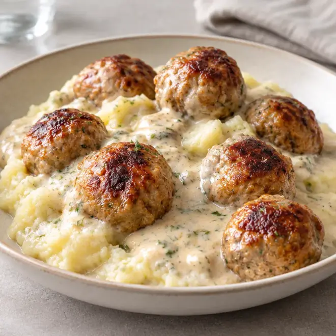 Boulettes de viande à la crème faciles