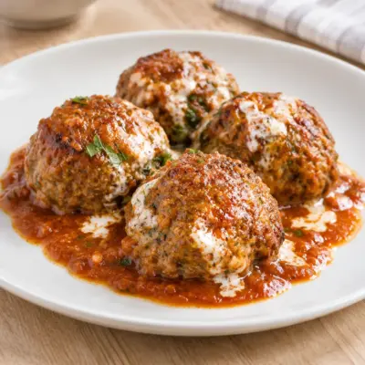 Boulettes de viande en sauce maison et fondantes