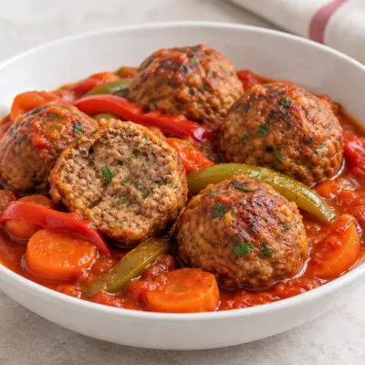 Boulettes de viande recette facile aux légumes