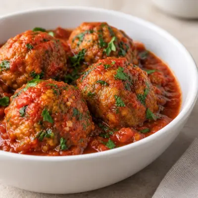 Boulettes de viande recette facile à la tomate