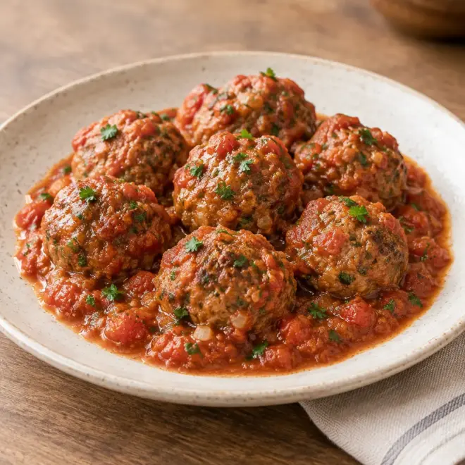 Boulettes de viande recette facile à la tomate