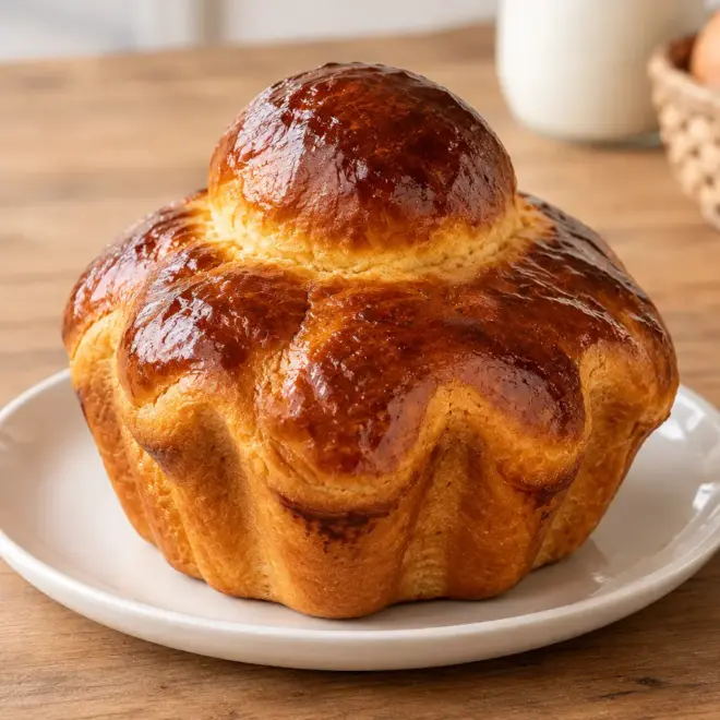 Brioche à tête recette maison et mie filante