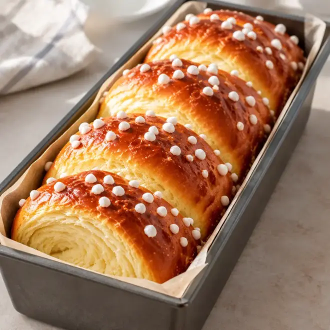 Brioche tressée recette facile et filamenteuse
