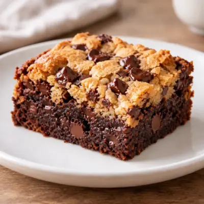 Brookie recette facile, brownie et cookie maison
