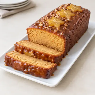 Cake à la carambole facile et moelleux
