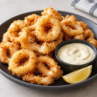 Calamars frits recette facile et croustillante