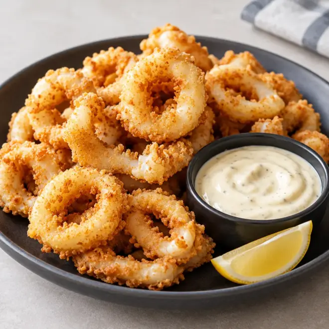 Calamars frits recette facile et croustillante