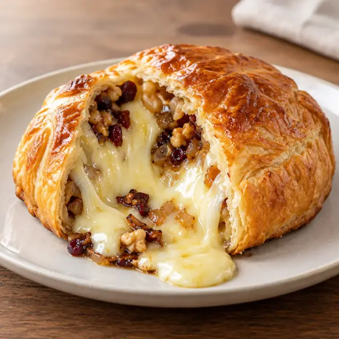 Camembert en croûte recette facile et fondante