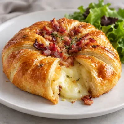 Camembert feuilleté recette facile et fondante