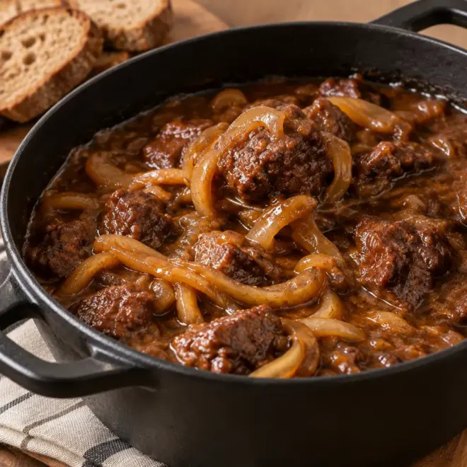 Carbonnade flamande facile, bœuf fondant