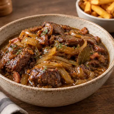 Carbonnade flamande : recette fondante à la bière