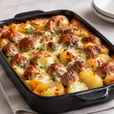 Casserole de pommes de terre facile et gratinée