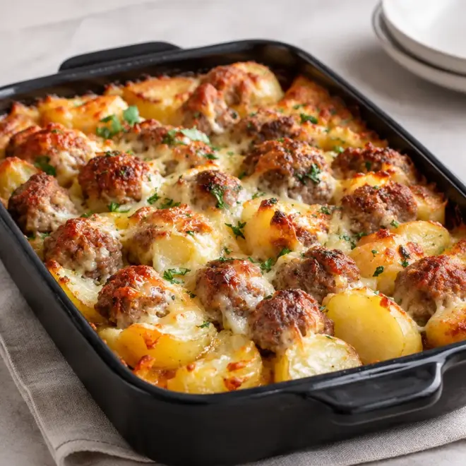 Casserole de pommes de terre facile et gratinée