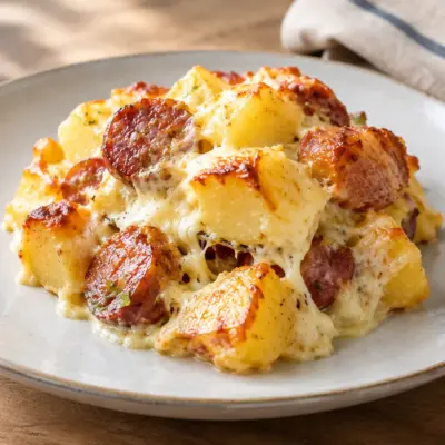 Cassolette pommes de terre facile et gratinée