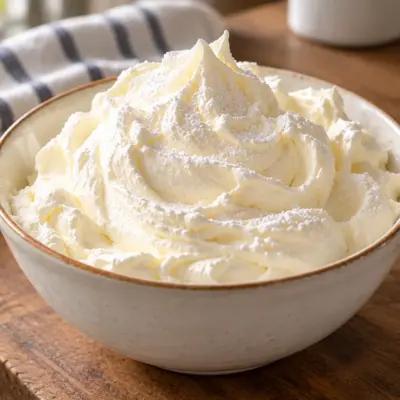 Chantilly au mascarpone facile et bien ferme