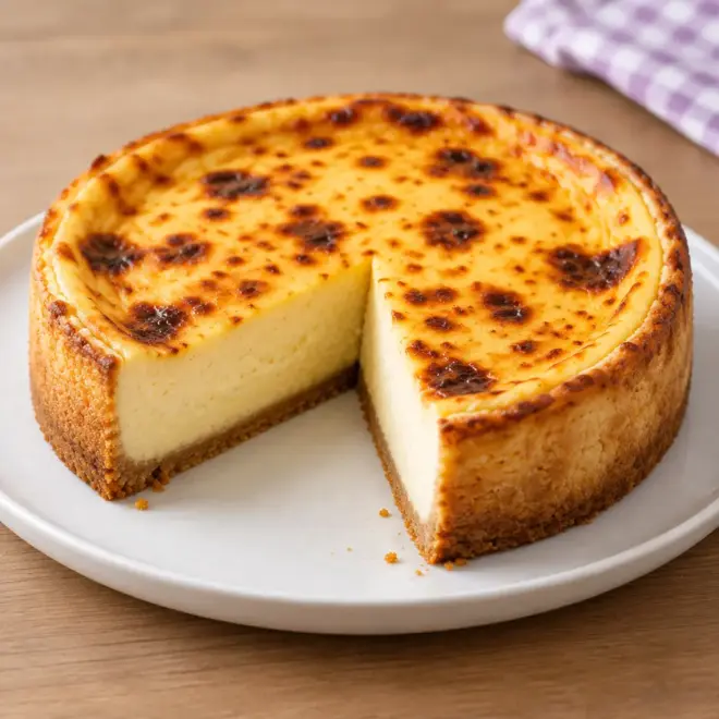 Cheesecake à la vanille facile et crémeux