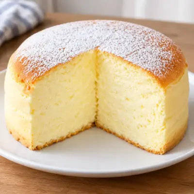 Cheesecake soufflé japonais facile et aérien