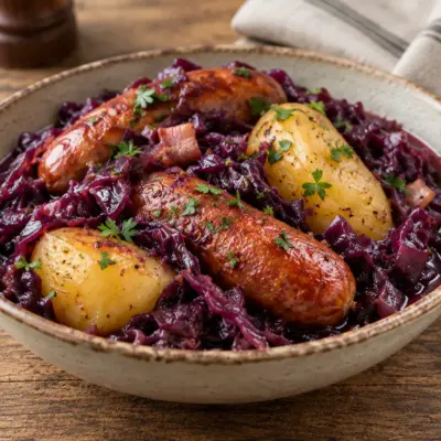 Chou rouge braisé recette familiale facile