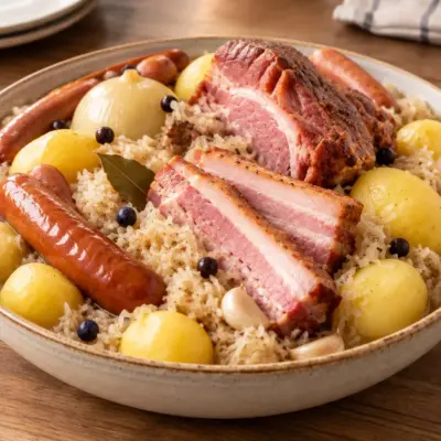Choucroute garnie recette traditionnelle et fondante