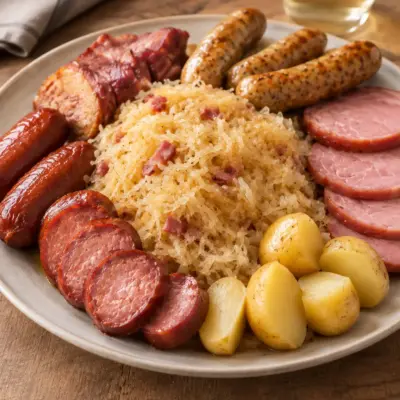 Choucroute garnie recette alsacienne traditionnelle