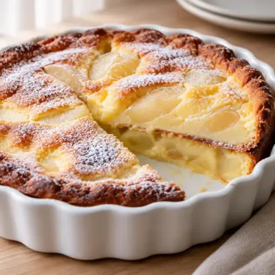 Clafoutis aux poires facile et fondant