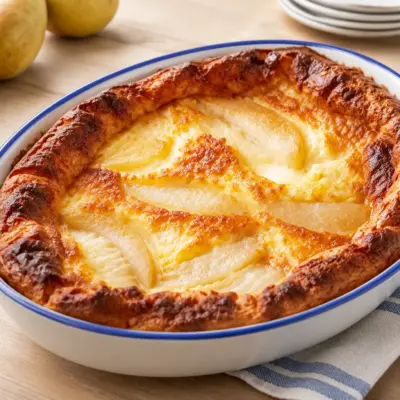 Clafoutis aux poires facile et fondant