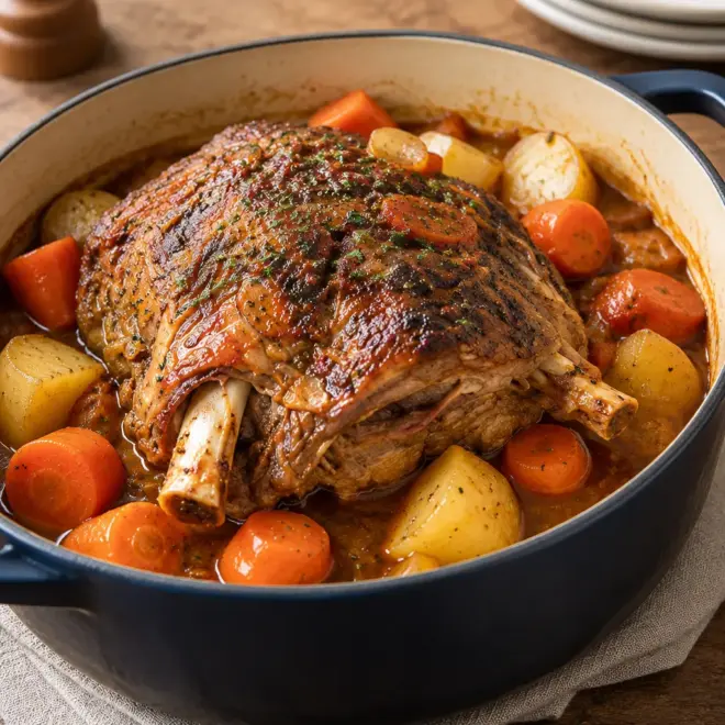 Cocotte d’agneau : recette fondante au four