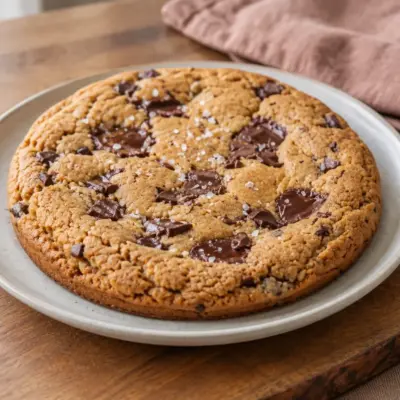 Cookie géant à partager facile aux spéculoos