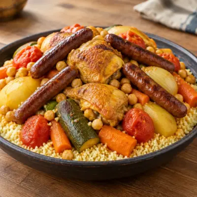Couscous royal recette facile et généreuse