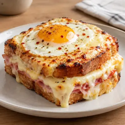 Croque-madame recette facile et fondante