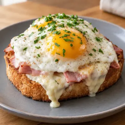 Croque-madame recette facile et croustillante