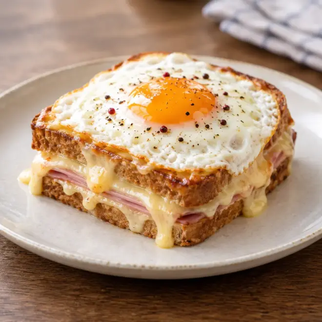 Croque-madame recette facile et croustillante