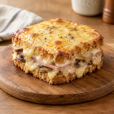 Croque-monsieur forestier facile et gratiné