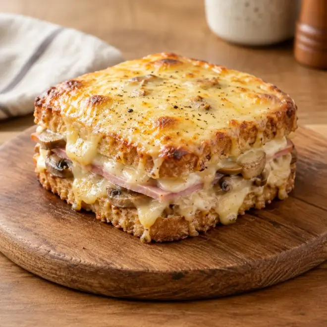 Croque-monsieur forestier facile et gratiné