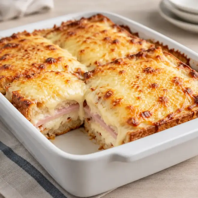 Croque-monsieur recette gratinée à la béchamel