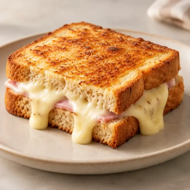 Croque-monsieur gratiné : recette facile