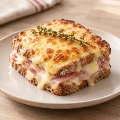 Croque-monsieur montagnard facile et gratiné