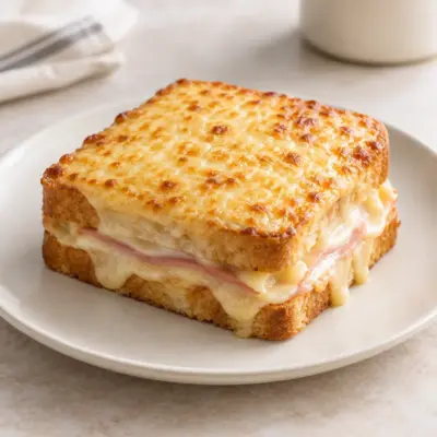 Croque-monsieur recette facile et gratinée