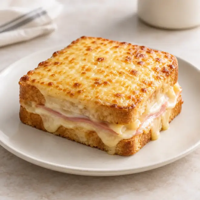 Croque-monsieur recette facile et gratinée