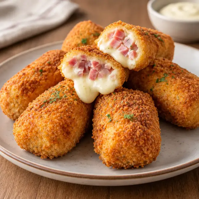 Croquettes de jambon et fromage faciles à réussir