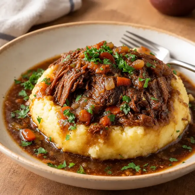 Effiloché de bœuf recette fondante et familiale