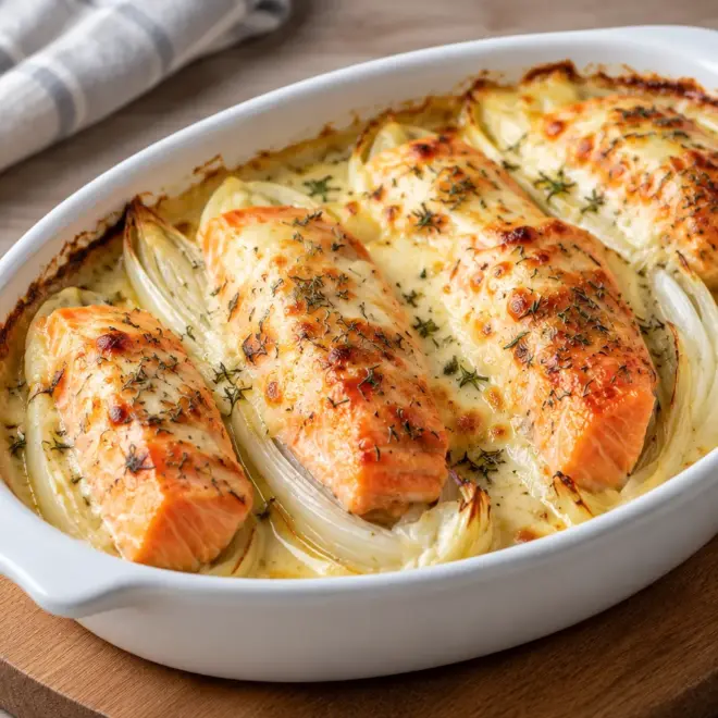 Endives au saumon gratinées faciles et fondantes