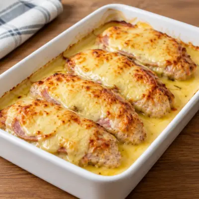 Escalopes gratinées au fromage faciles et dorées