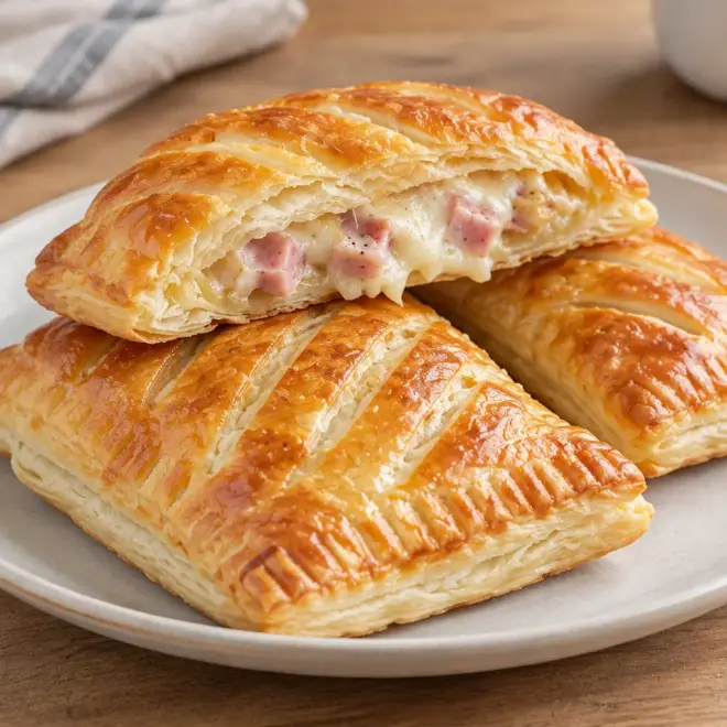 Fagottini jambon fromage faciles et dorés