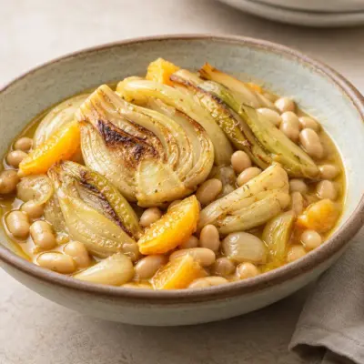 Fenouil braisé aux agrumes, recette facile