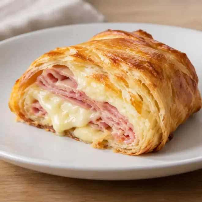 Feuilletés au jambon et au fromage faciles
