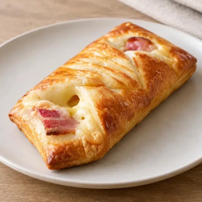Feuilletés jambon-fromage faciles et croustillants