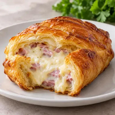 Feuilletés jambon-fromage faciles et croustillants