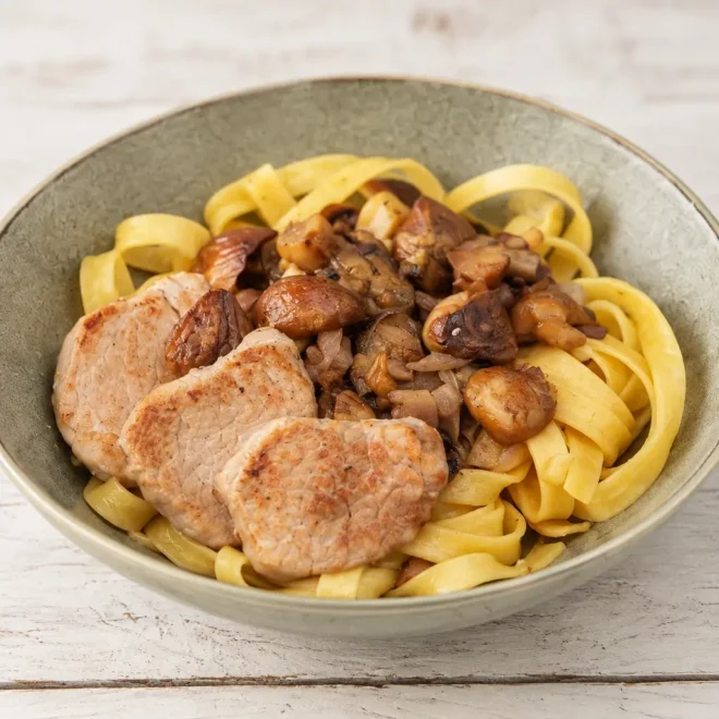 Filet mignon de porc recette aux châtaignes