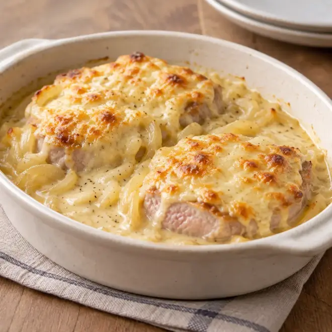 Filet mignon gratiné, crémeux et bien doré
